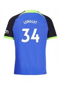 Tottenham Hotspur Clement Lenglet #34 Fotballdrakt Borte Klær 2022-23 Korte ermer